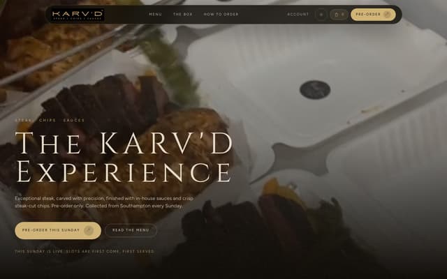 Screenshot of KARV'D